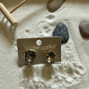 Chico's Sparkling Stone Earrings